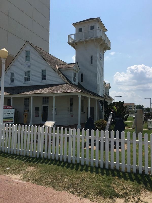 Virginia Beach Surf & Rescue Museum. Click for full size. Virginia Beach Surf & Rescue Museum image. Click for full size.