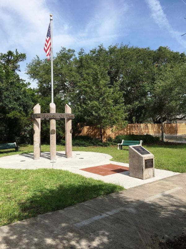 Veterans Memorial Marker. Click for full size. Veterans Memorial Marker image. Click for full size.