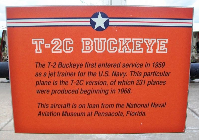 T-2C Buckeye Marker. Click for full size. T-2C Buckeye Marker image. Click for full size.