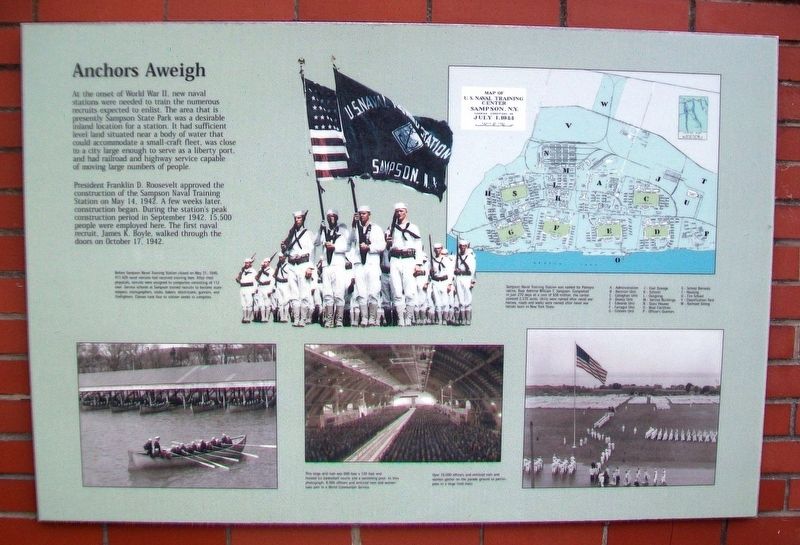 Anchors Aweigh Marker. Click for full size. Anchors Aweigh Marker image. Click for full size.
