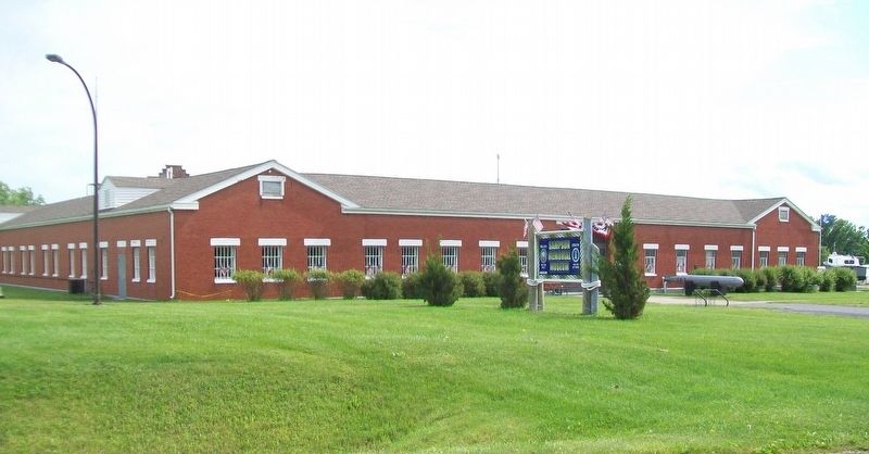 Sampson Memorial Museum in Former WWII Building. Click for full size. Sampson Memorial Museum in Former WWII Building image. Click for full size.