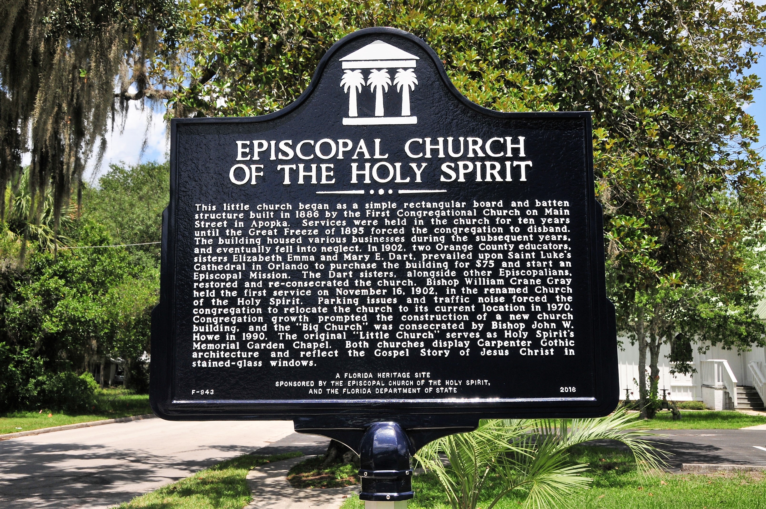 Episcopal Church of the Holy Spirit Marker