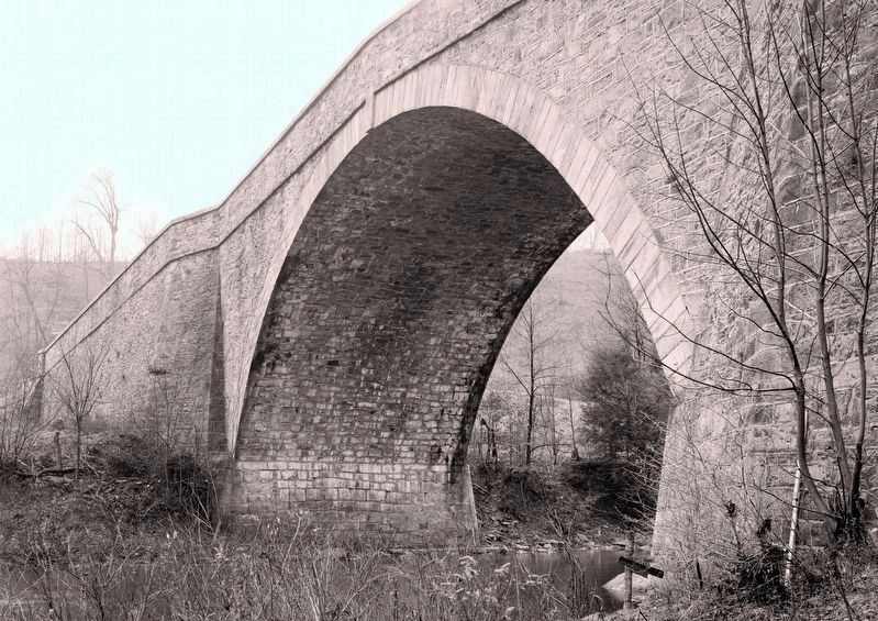 Detail Of Bridge Over Casselman River image. Click for full size.