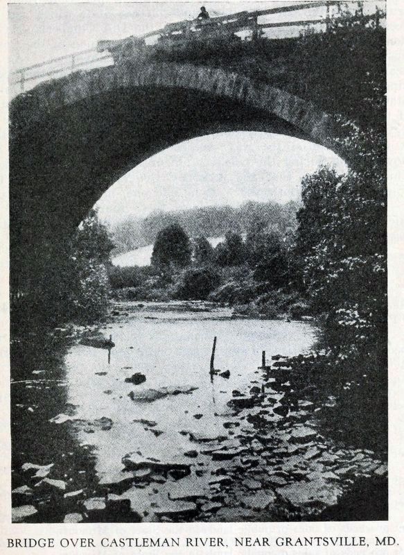 Bridge over Castleman River, Near Grantsville, MD. image. Click for full size.