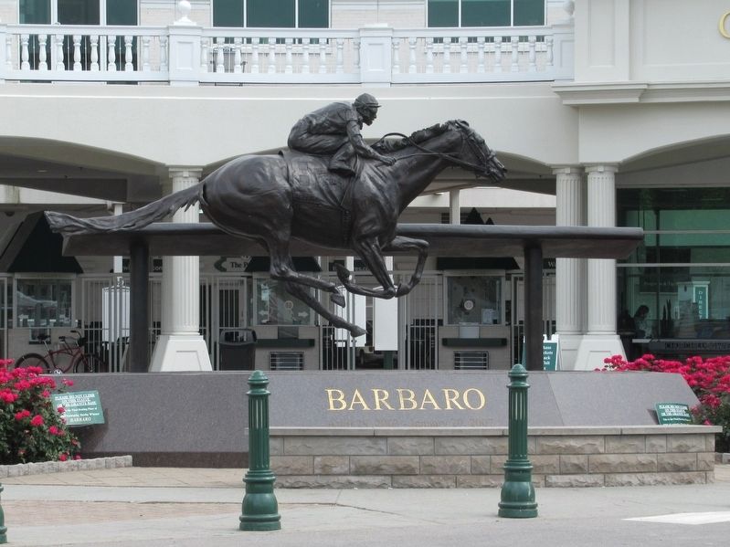 Barbaro, Winner of the 2006 Kentucky Derby image. Click for full size.