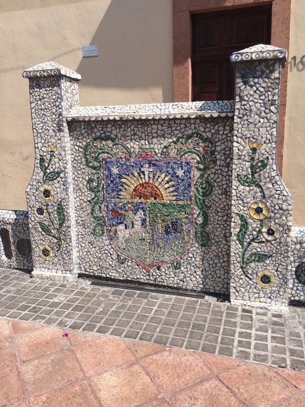An example of the mosaic work of the park. Click for full size. An example of the mosaic work of the park image. Click for full size.