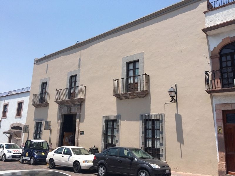 The House of the Lady of Zacatecas and Marker image. Click for full size.