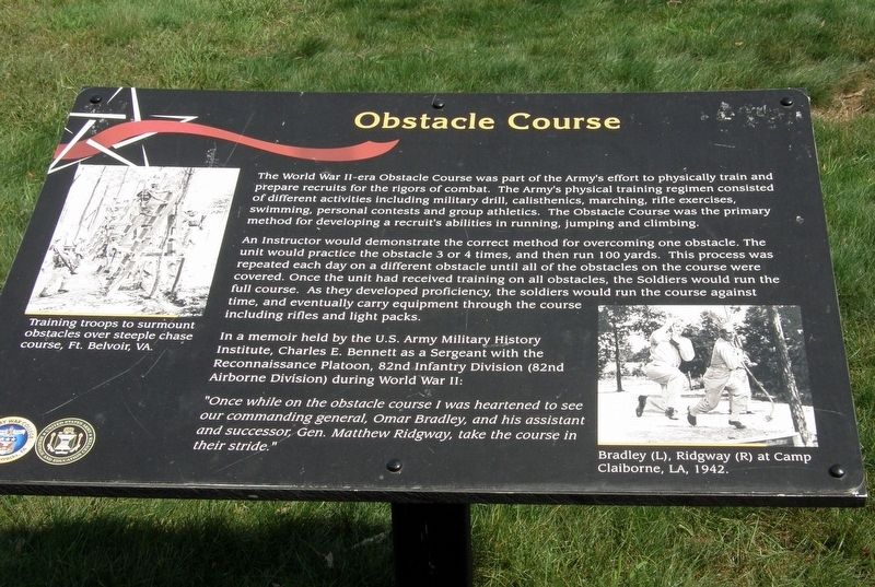 Obstacle Course Marker image. Click for full size.