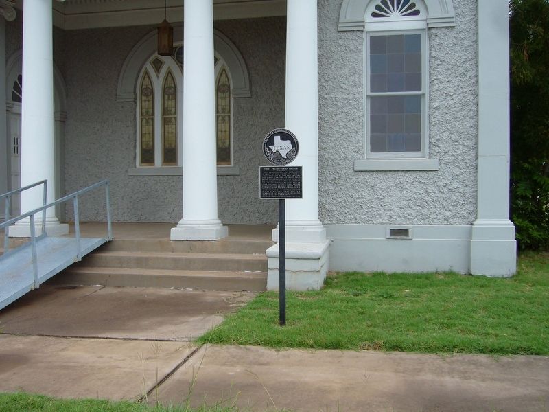 First Presbyterian Church of Quanah Marker image. Click for full size.