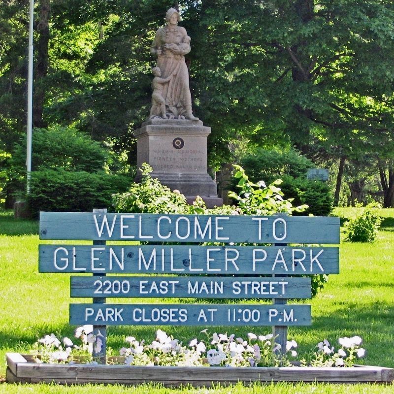 Welcome to<br>Glen Miller Park. Click for full size. Welcome to<br>Glen Miller Park image. Click for full size.