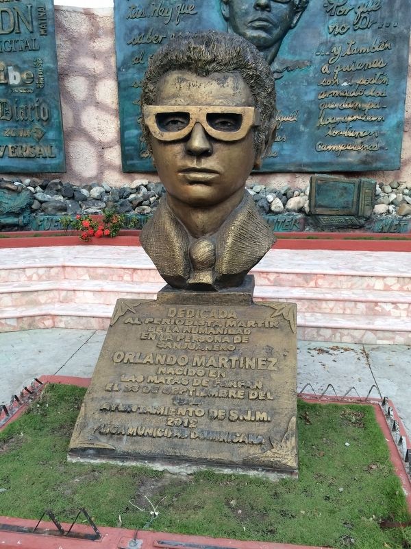 Orlando Martínez Marker. Click for full size. Orlando Martínez Marker image. Click for full size.