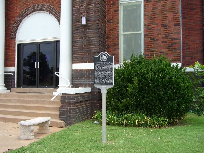 Chillicothe First Methodist Church Marker image. Click for full size.