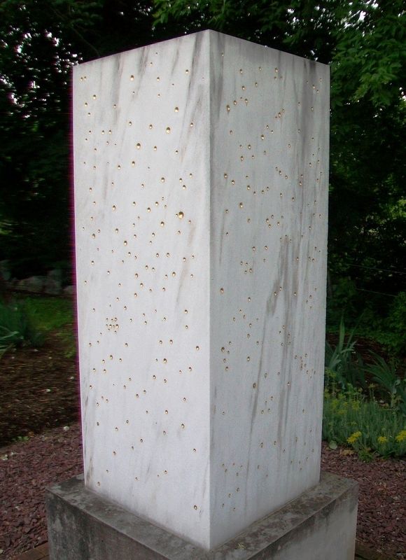 American Civil War Memorial Star Stone image. Click for full size.
