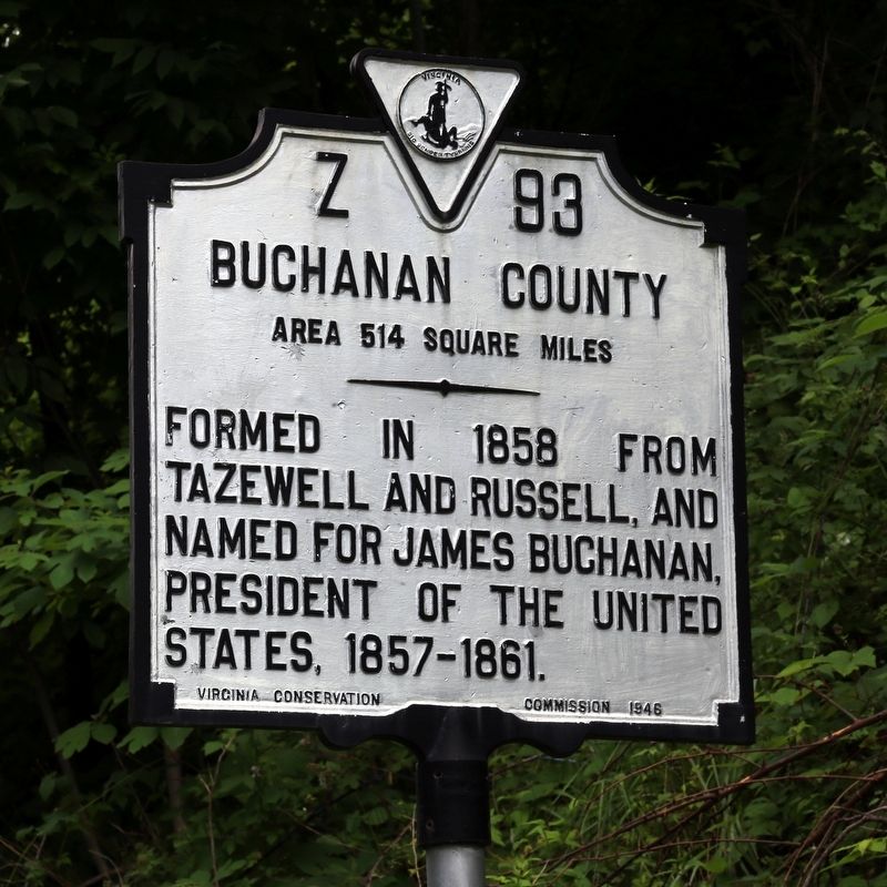 Buchanan County Face of Marker image. Click for full size.