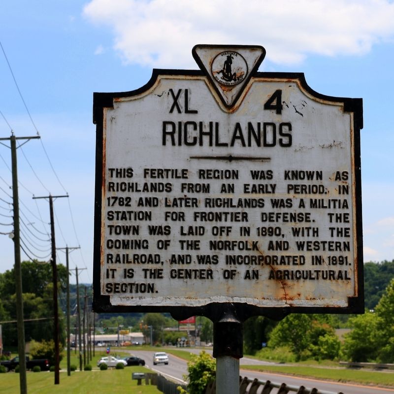 Richlands Marker image. Click for full size.
