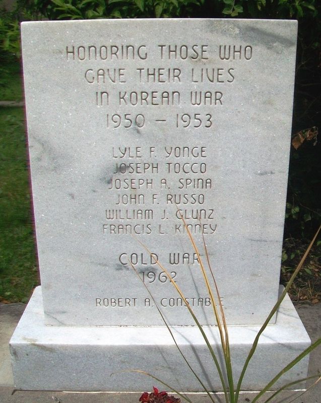 Korean War and Cold War Memorial image. Click for full size.