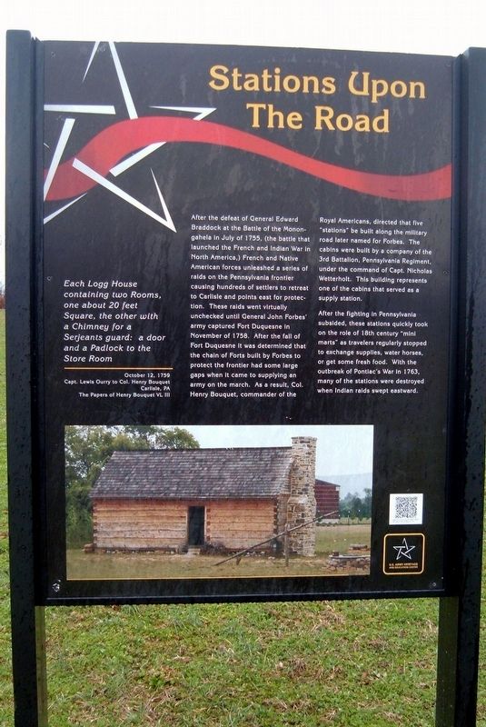 Stations Upon the Road Marker image. Click for full size.