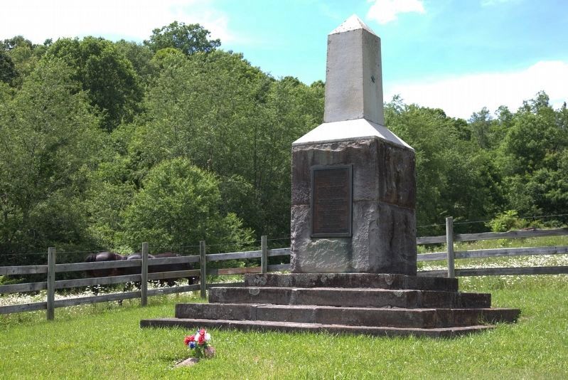 Captain James Moore Monument. Click for full size. Captain James Moore Monument image. Click for full size.