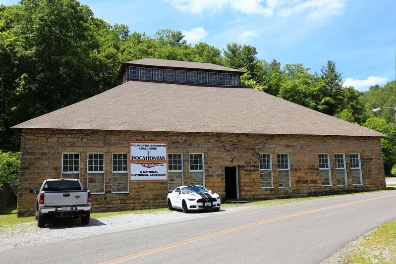 Pocahontas Exhibition Mine Museum. Click for full size. Pocahontas Exhibition Mine Museum image. Click for full size.