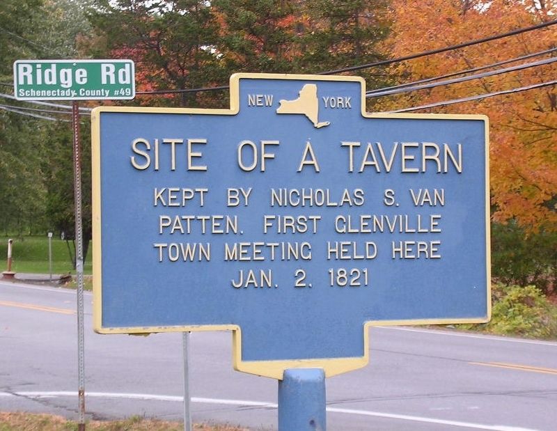 Site of a Tavern Marker. Click for full size. Site of a Tavern Marker image. Click for full size.