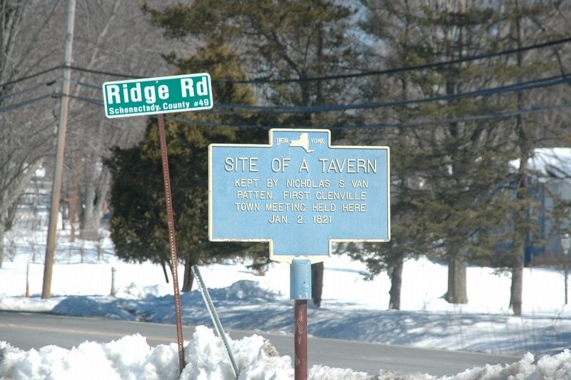 Site of a Tavern Marker. Click for full size. Site of a Tavern Marker image. Click for full size.