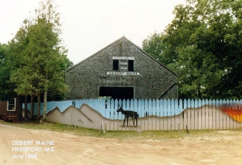 The Desert of Maine-visitor center. Click for full size. The Desert of Maine-visitor center image. Click for full size.