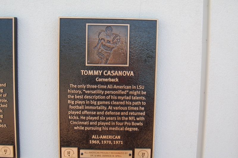Tommy Casanova Marker image. Click for full size.