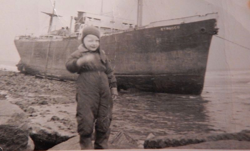 The Italian Freighter <i>Etrusco</i> Marker image. Click for full size.