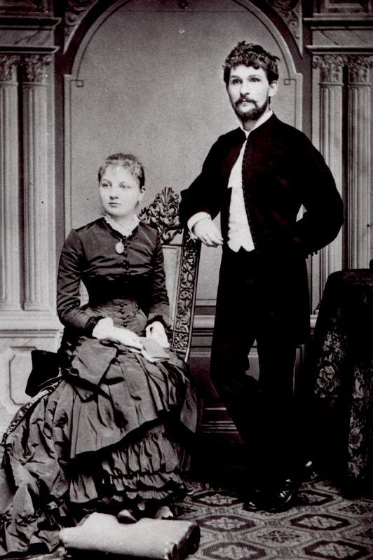 Leo� Jan�ček and his Wife image. Click for full size.