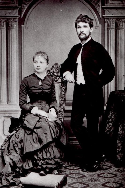 Leo Janček and his Wife image. Click for full size.