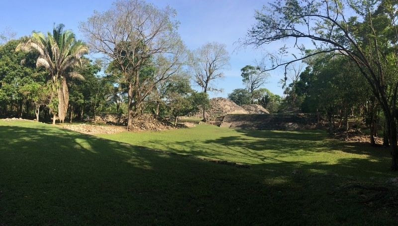 A view of the Lubaantn Archaeological Site. image. Click for full size.