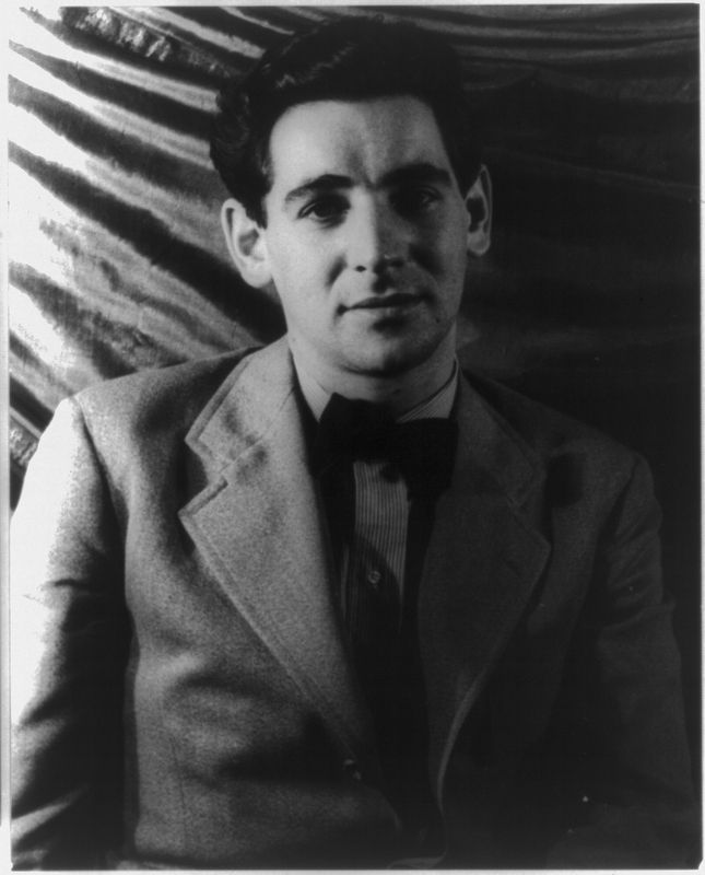 <i>Portrait of Leonard Bernstein</i> image. Click for full size.