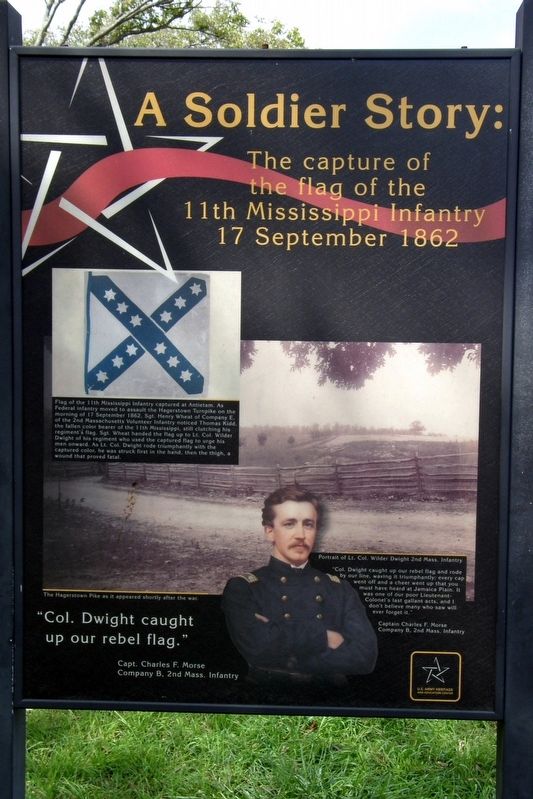 A Soldier Story Marker. Click for full size. A Soldier Story Marker image. Click for full size.