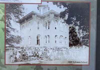 Stone Academy Marker - Lower Image. Click for full size. Stone Academy Marker - Lower Image image. Click for full size.