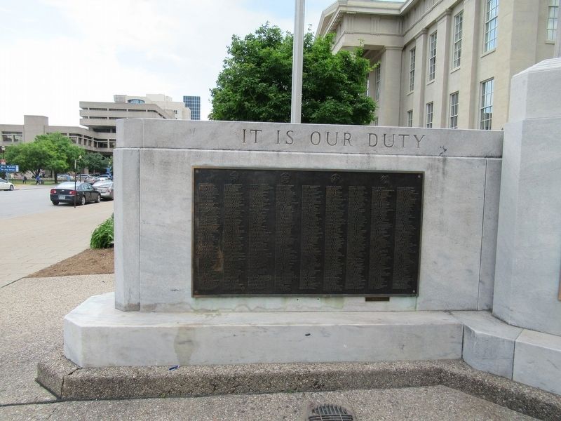 They Paid For Peace Memorial. Click for full size. They Paid For Peace Memorial image. Click for full size.