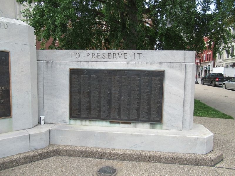 They Paid For Peace Memorial. Click for full size. They Paid For Peace Memorial image. Click for full size.