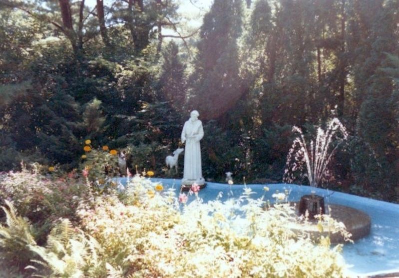 Fountain Sculpture at St. Anthony's Franciscan Monastery. Click for full size. Fountain Sculpture at St. Anthony's Franciscan Monastery image. Click for full size.