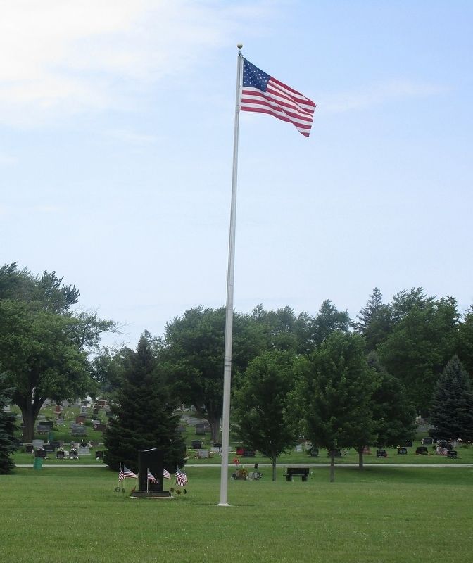 Hardin County New Veterans Memorial Marker image. Click for full size.