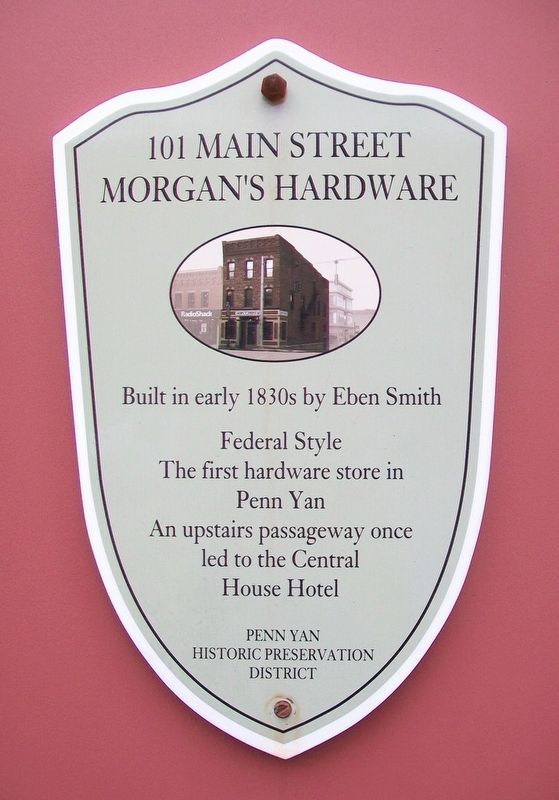101 Main Street Marker image. Click for full size.
