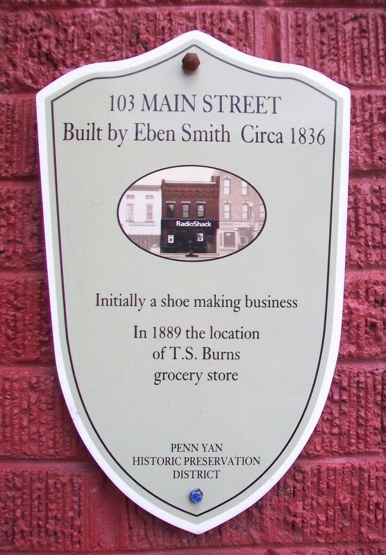 103 Main Street Marker image. Click for full size.