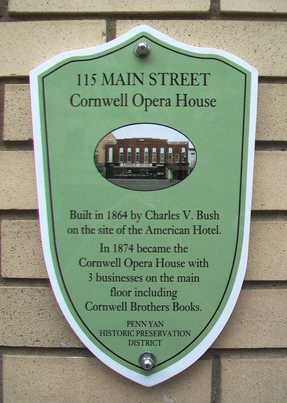 115 Main Street Marker. Click for full size. 115 Main Street Marker image. Click for full size.