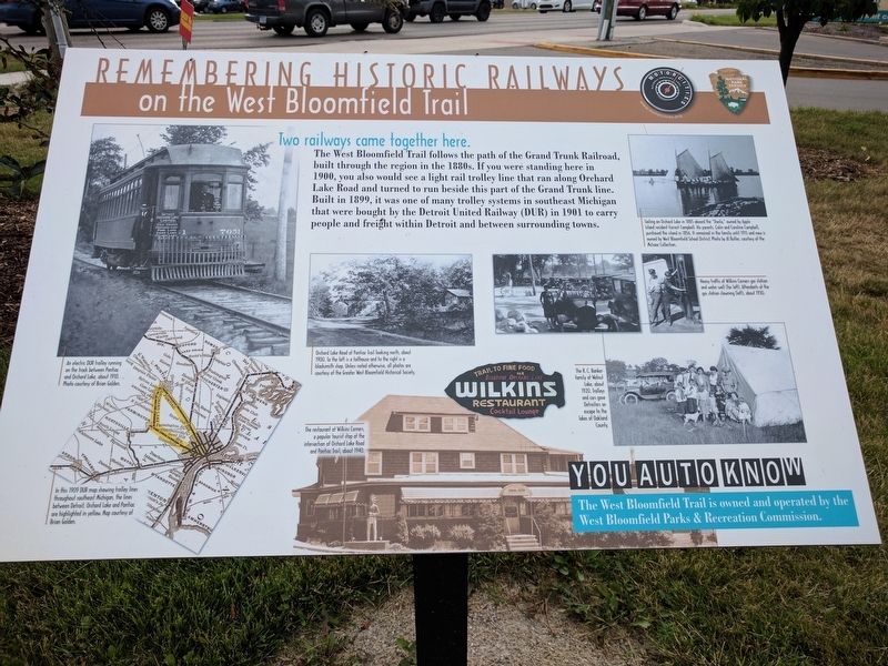 Remembering Historic Railways Marker. Click for full size. Remembering Historic Railways Marker image. Click for full size.