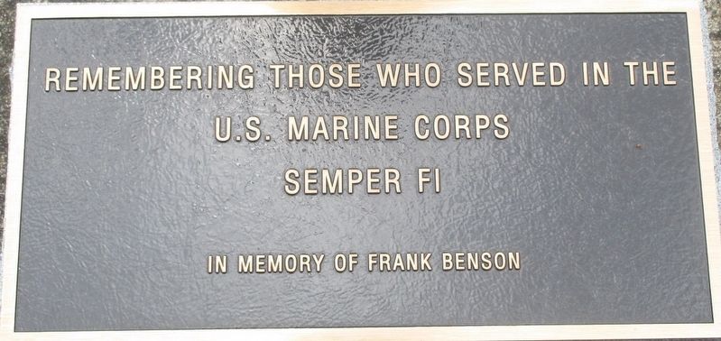 LaRue Veterans Memorial Marker. Click for full size. LaRue Veterans Memorial Marker image. Click for full size.