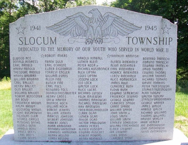 World War II Memorial. Click for full size. World War II Memorial image. Click for full size.