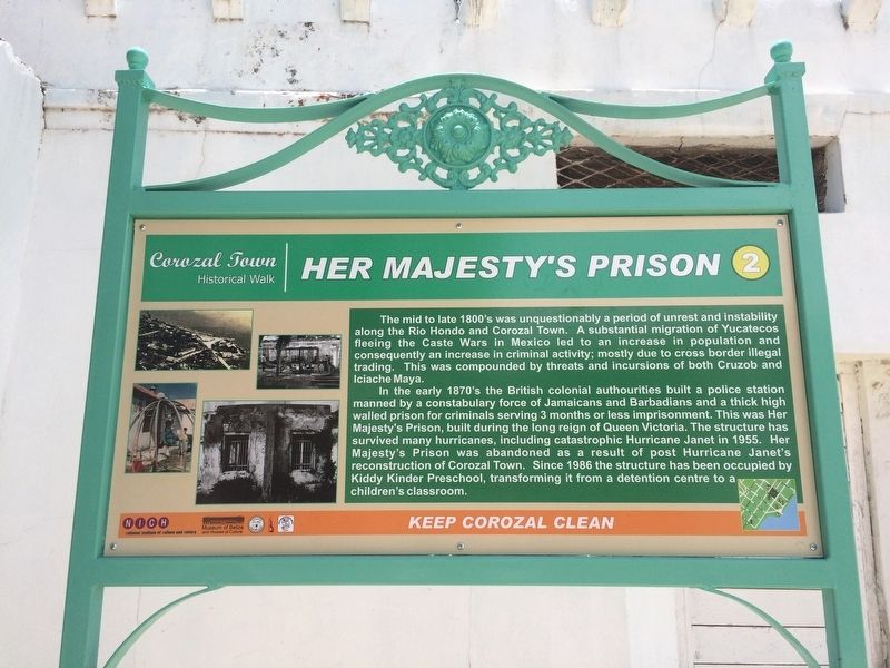 Her Majesty's Prison Marker image. Click for full size.