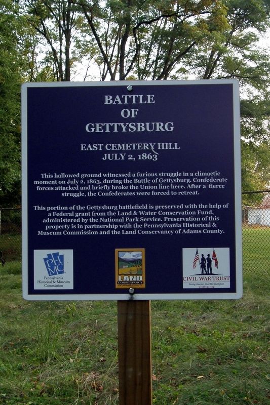 Battle of Gettysburg Marker image. Click for full size.