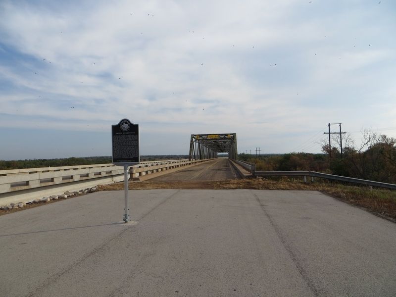 Brazos River Bridge Marker image. Click for full size.
