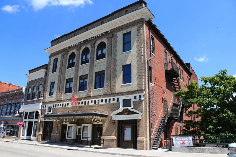 Historic Masonic Theatre. Click for full size. Historic Masonic Theatre image. Click for full size.