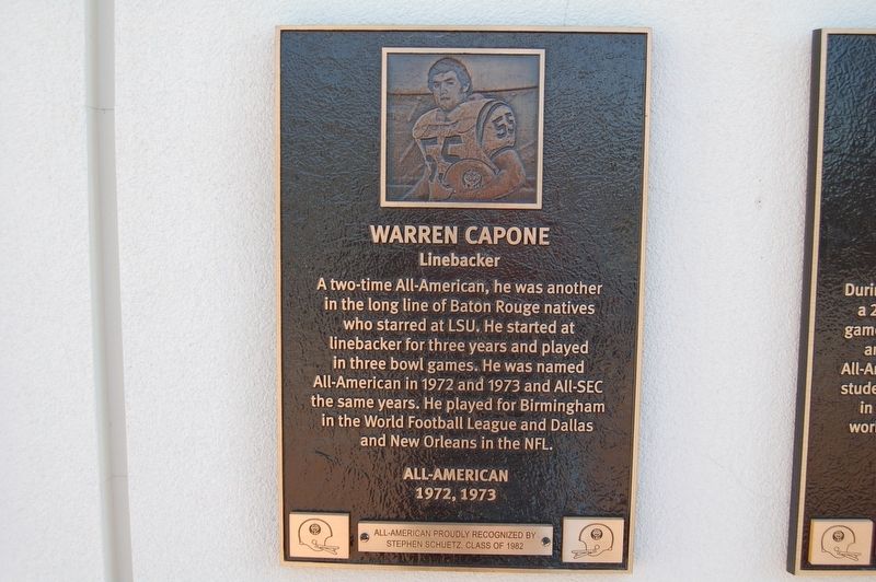 Warren Capone Marker image. Click for full size.