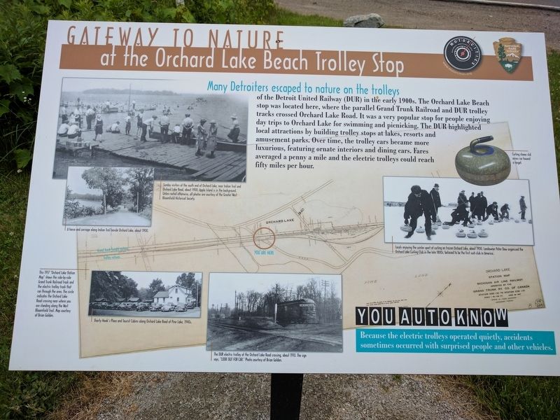 Gateway to Nature Marker. Click for full size. Gateway to Nature Marker image. Click for full size.